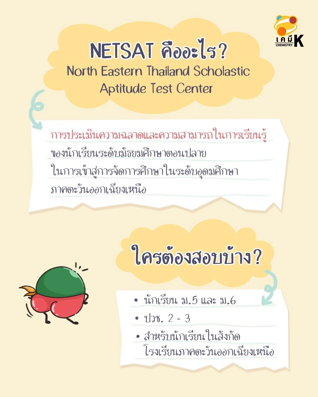 สรุปสนามสอบ NETSAT คืออะไร