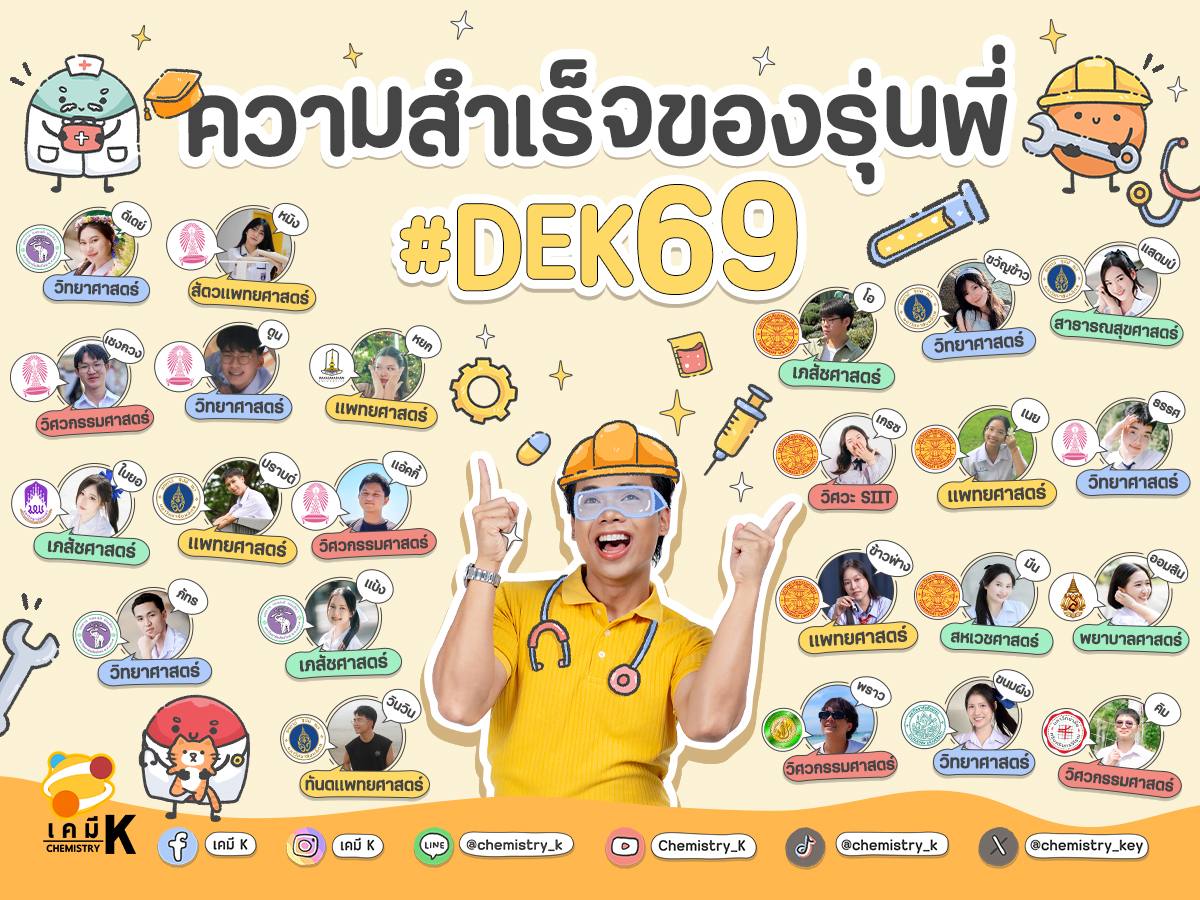 1 รวมความสำเร็จของรุ่นพี่ DEK69 Mobile