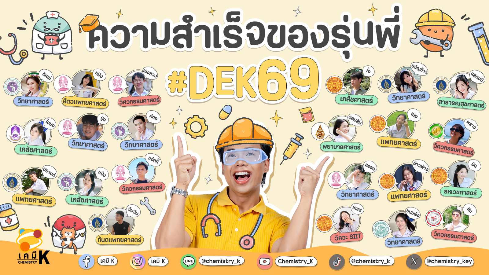 1 รวมความสำเร็จของรุ่นพี่ DEK69